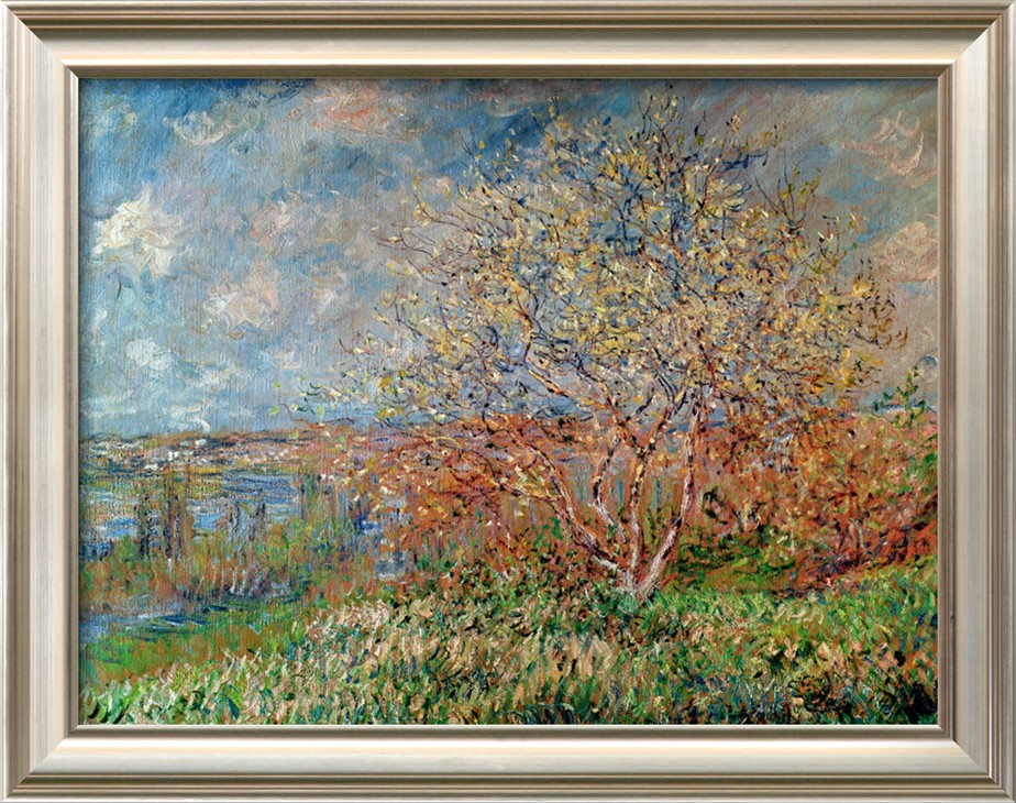 Spring, 1880-Claude Monet Painting